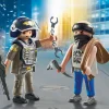 Héros Du Quotidien|Action & Aventure|PLAYMOBIL Duo : Policier et bandit