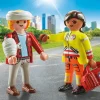 Héros Du Quotidien|My Life|PLAYMOBIL Duo : Secouriste avec blessé