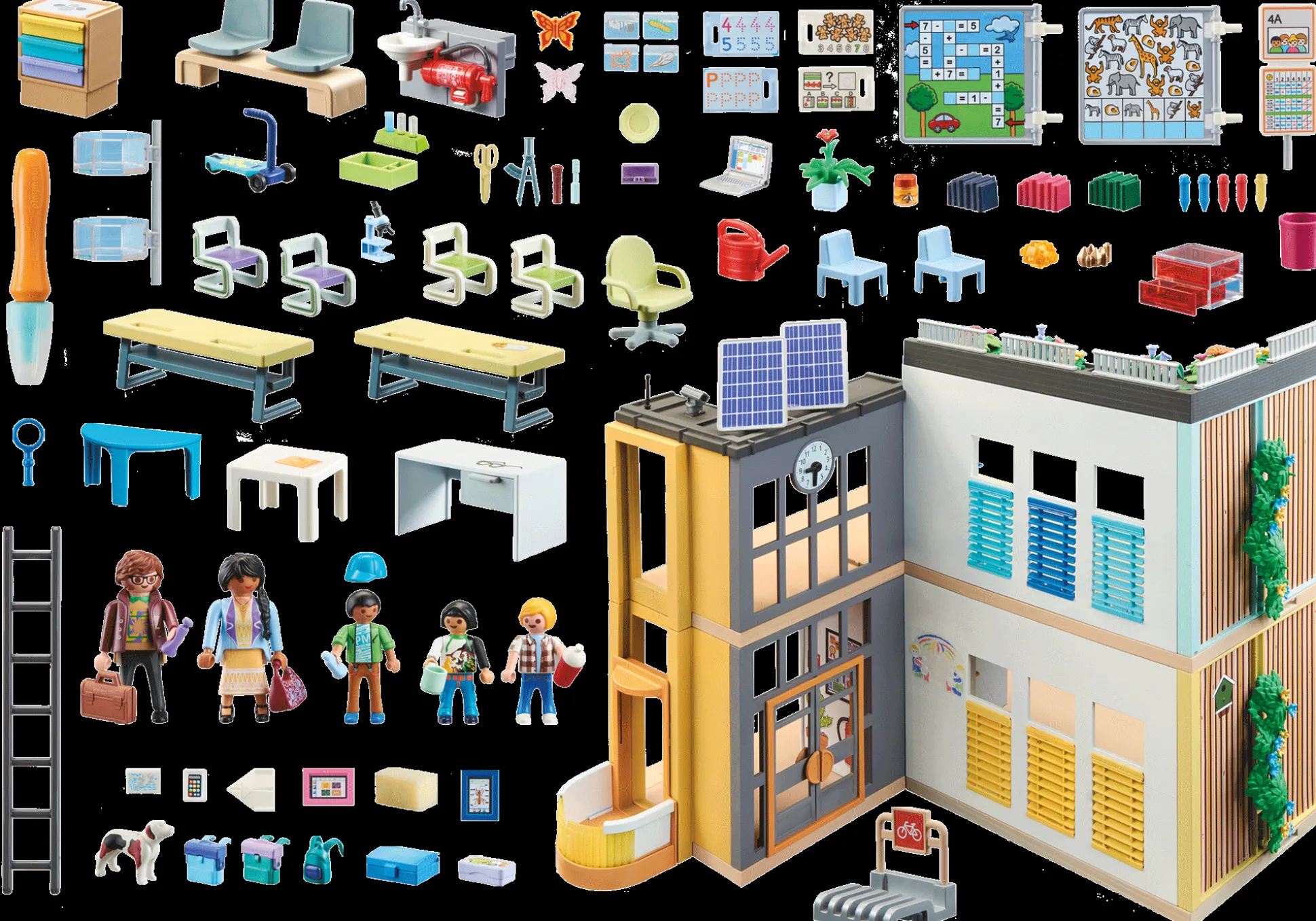 La Vie Quotidienne|My Life|PLAYMOBIL Ecole aménagée