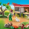 La Vie Quotidienne|Les Animaux|PLAYMOBIL Enfant avec enclos et lapins