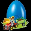 La Vie Quotidienne|Anniversaire|PLAYMOBIL Enfant avec tracteur et remorque