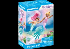 Imaginaire|PLAYMOBIL Enfants sirènes avec méduses et coquillages