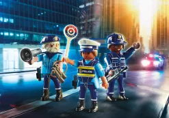 Héros Du Quotidien|Action & Aventure|PLAYMOBIL Equipe de policiers