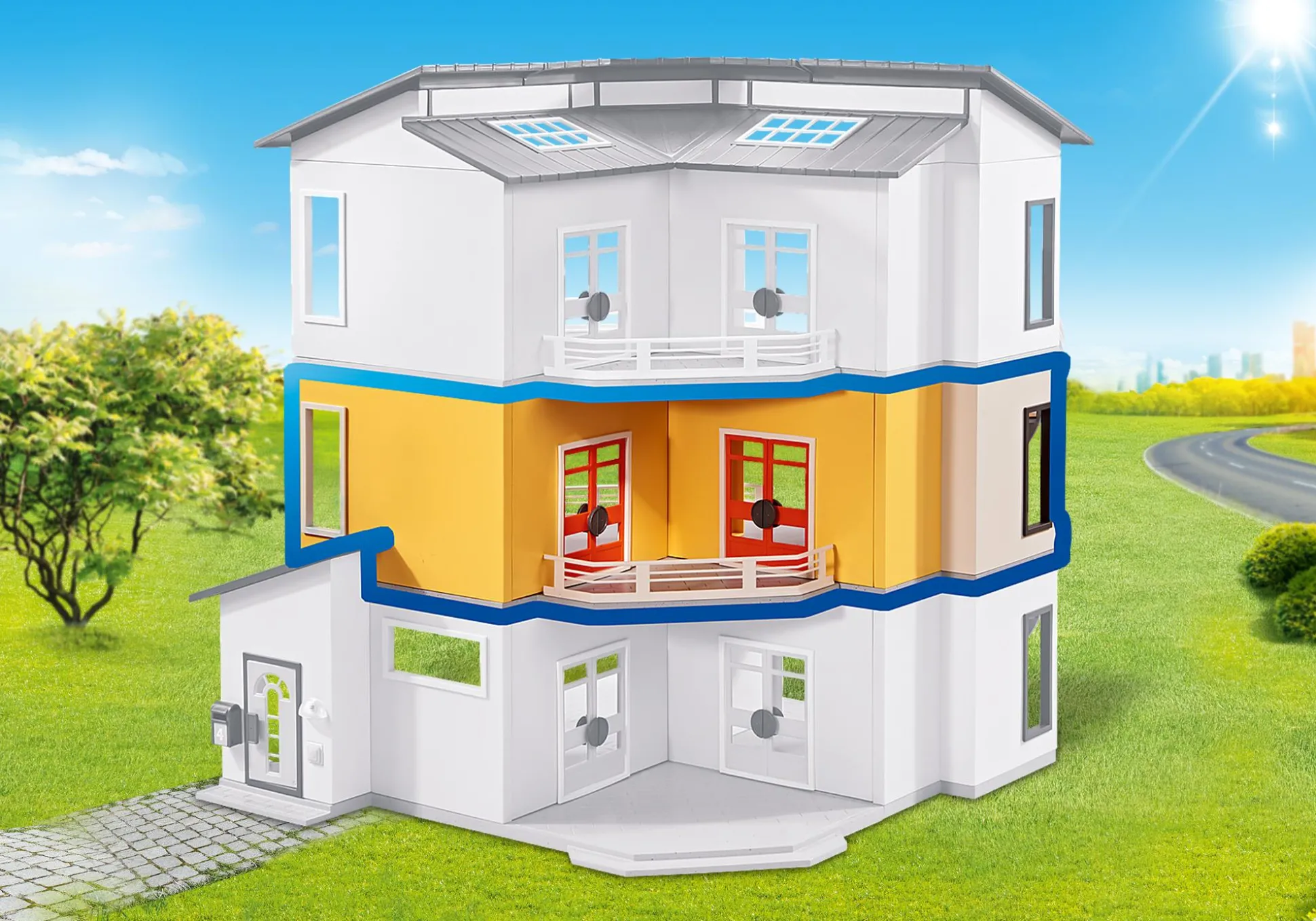 La Vie Quotidienne|My Life|PLAYMOBIL Etage supplémentaire pour Maison moderne