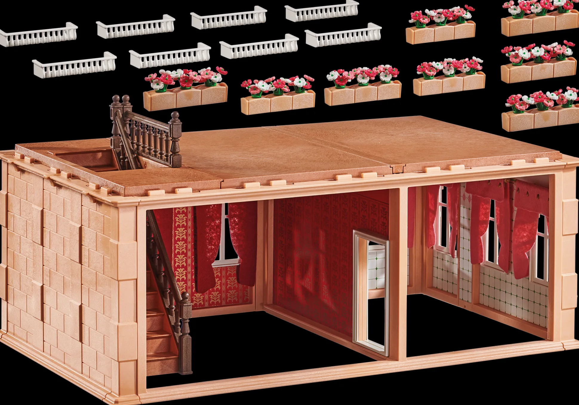 Histoire|Dollhouse|PLAYMOBIL Etage supplémentaire pour Maison Belle Epoque