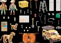 Les Animaux|PLAYMOBIL Explorateurs avec véhicule tout terrain