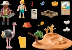 Les Animaux|PLAYMOBIL Explorateurs et nid d'autruche