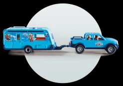La Vie Quotidienne|My Life|PLAYMOBIL Famille avec voiture et caravane