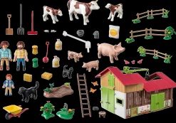 La Vie Quotidienne|Les Animaux|PLAYMOBIL Ferme avec panneaux solaires
