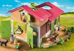 La Vie Quotidienne|Les Animaux|PLAYMOBIL Ferme avec panneaux solaires