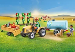 La Vie Quotidienne|Les Animaux|PLAYMOBIL Fermier avec tracteur et citerne