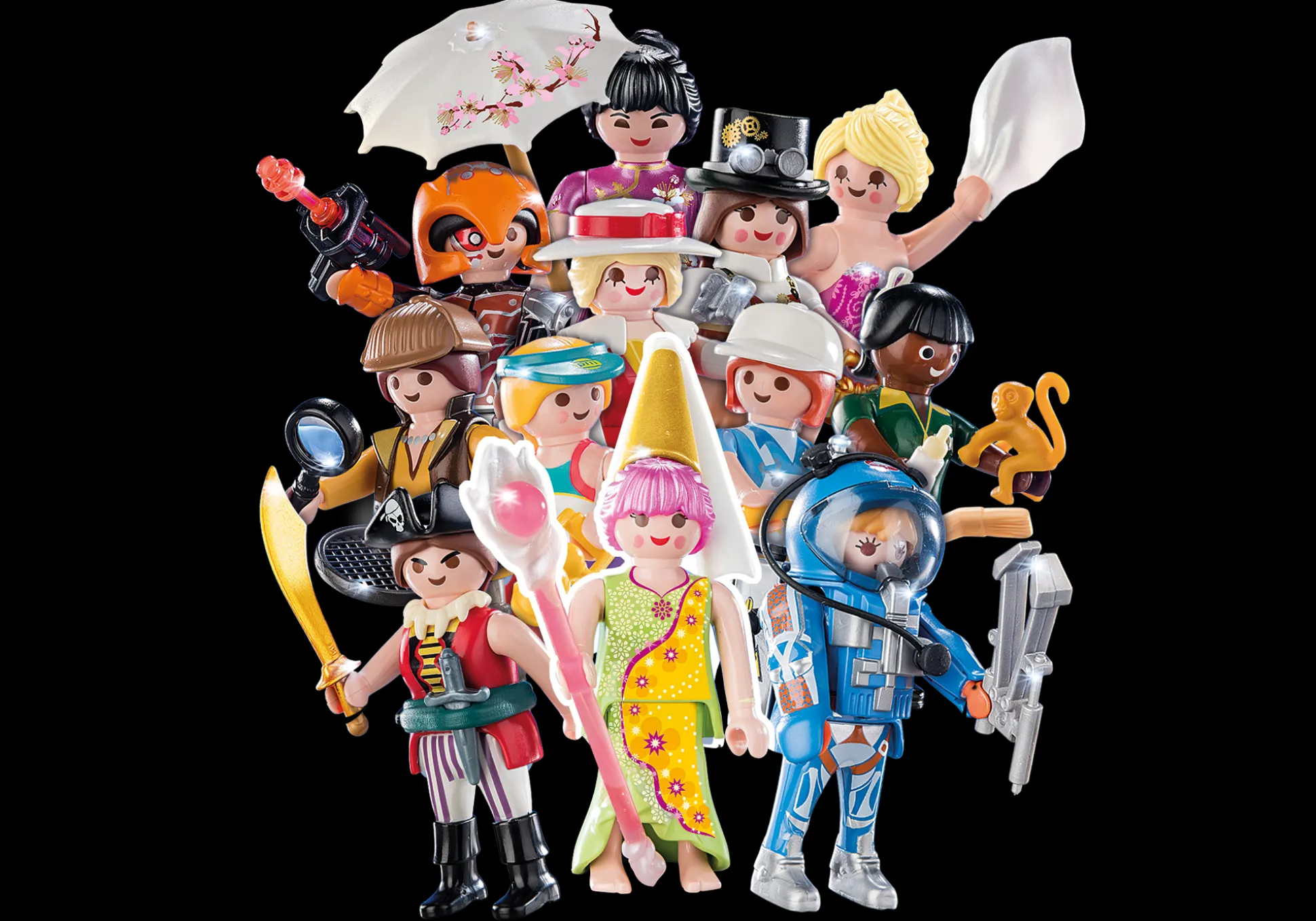 Héros Du Quotidien|PLAYMOBIL Figures Filles Série 16