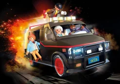 Films Et Séries|Les Voitures|PLAYMOBIL Fourgon de l'Agence tous risques