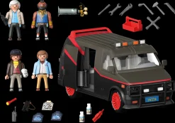 Films Et Séries|Les Voitures|PLAYMOBIL Fourgon de l'Agence tous risques