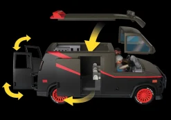 Films Et Séries|Les Voitures|PLAYMOBIL Fourgon de l'Agence tous risques