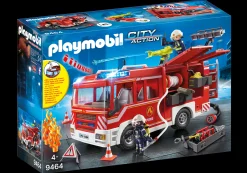 Héros Du Quotidien|Action & Aventure|PLAYMOBIL Fourgon d'intervention des pompiers