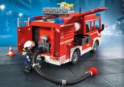 Héros Du Quotidien|Action & Aventure|PLAYMOBIL Fourgon d'intervention des pompiers