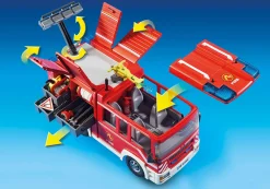 Héros Du Quotidien|Action & Aventure|PLAYMOBIL Fourgon d'intervention des pompiers