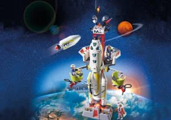 Action & Aventure|Action Heroes|PLAYMOBIL Fusée Mars avec plateforme de lancement