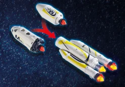 Action & Aventure|Action Heroes|PLAYMOBIL Fusée Mars avec plateforme de lancement