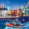 Action & Aventure|Action Heroes|PLAYMOBIL Grand cargo avec bateau de douaniers
