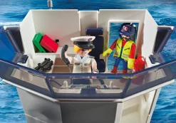 Action & Aventure|Action Heroes|PLAYMOBIL Grand cargo avec bateau de douaniers