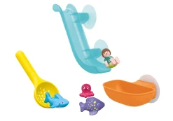 Action & Aventure|PLAYMOBIL Grand toboggan aquatique et animaux marins