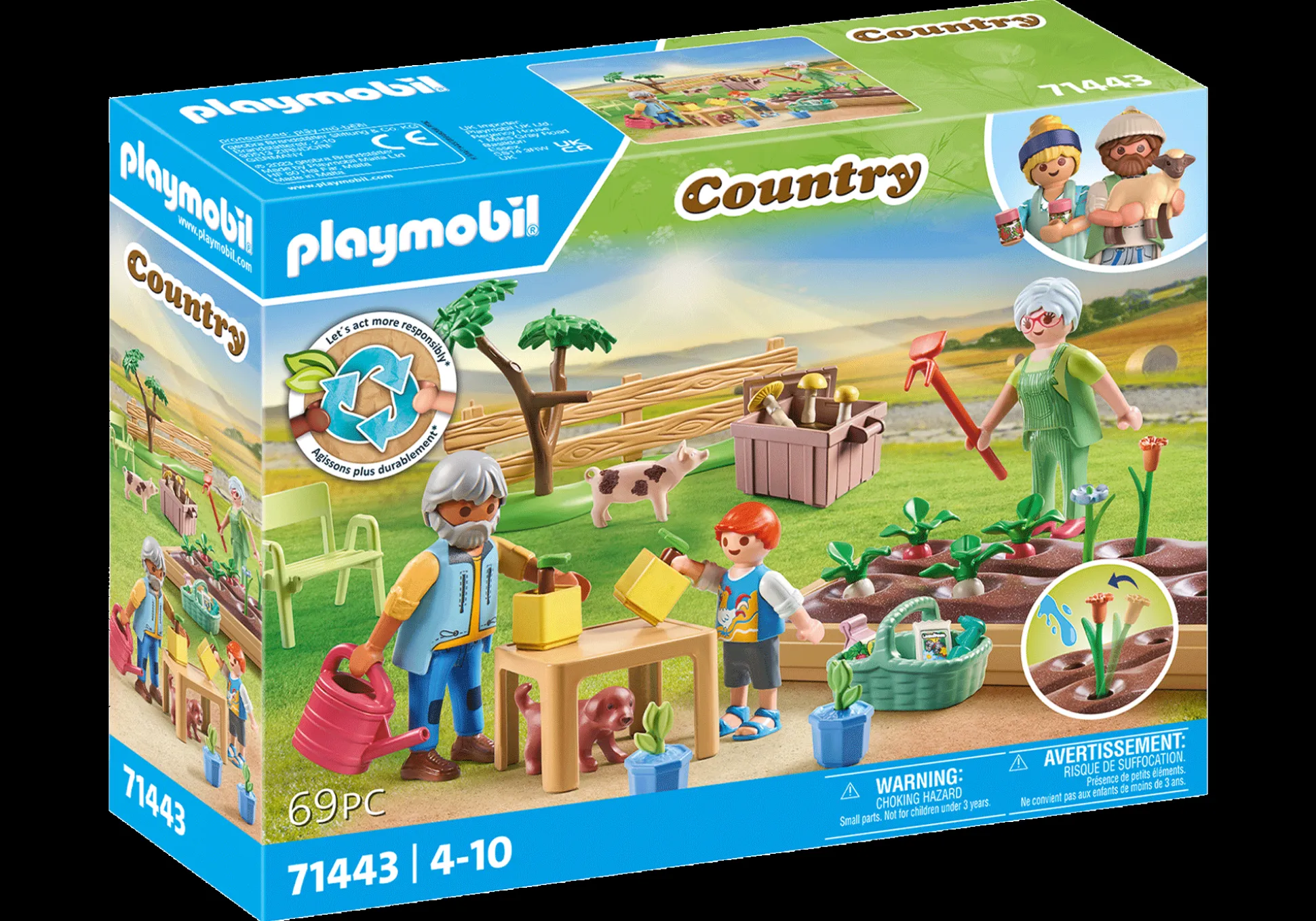 La Vie Quotidienne|Les Animaux|PLAYMOBIL Grands-parents et potager