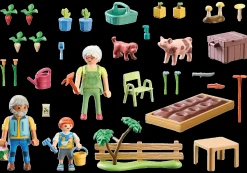 La Vie Quotidienne|Les Animaux|PLAYMOBIL Grands-parents et potager