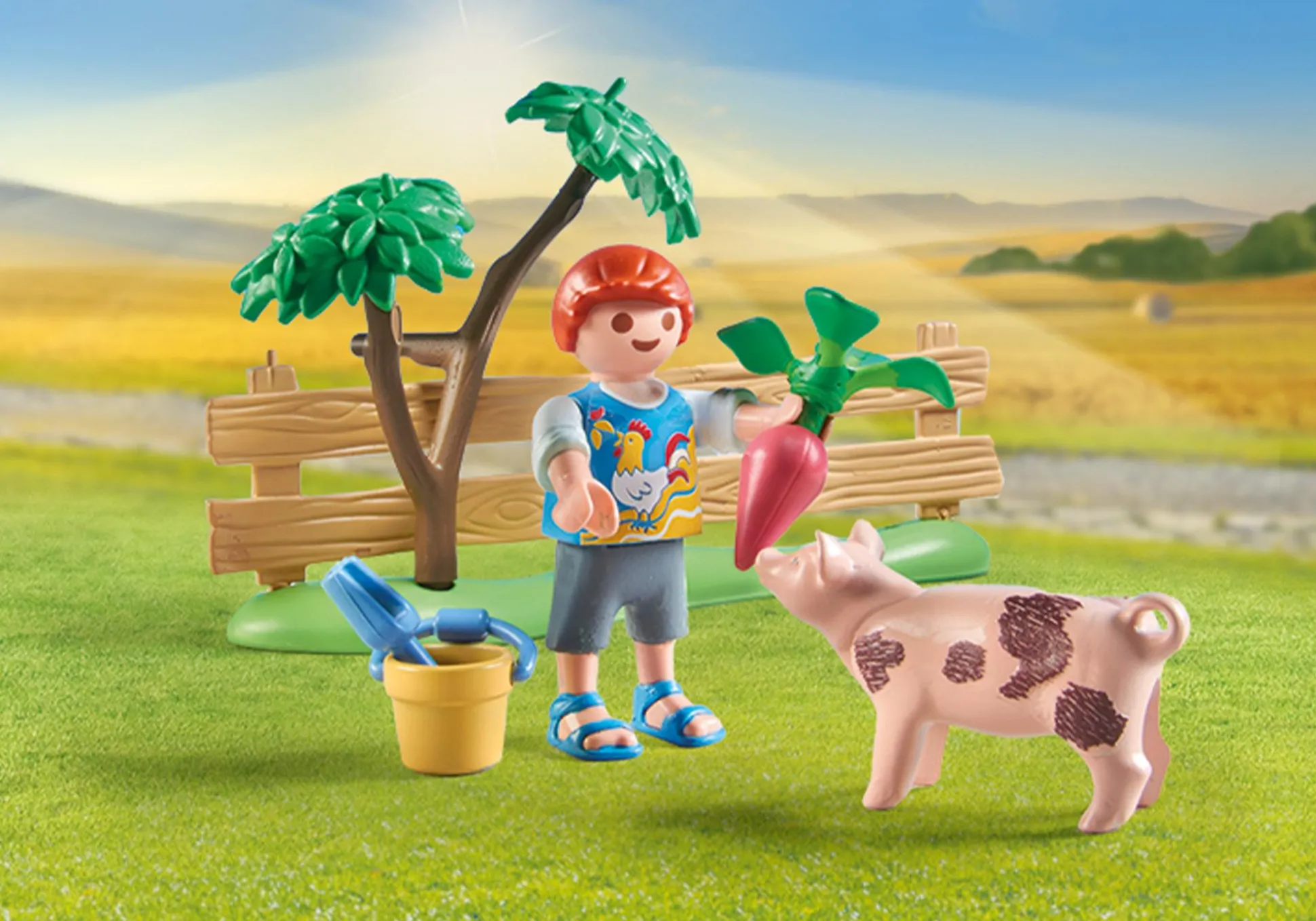 La Vie Quotidienne|Les Animaux|PLAYMOBIL Grands-parents et potager