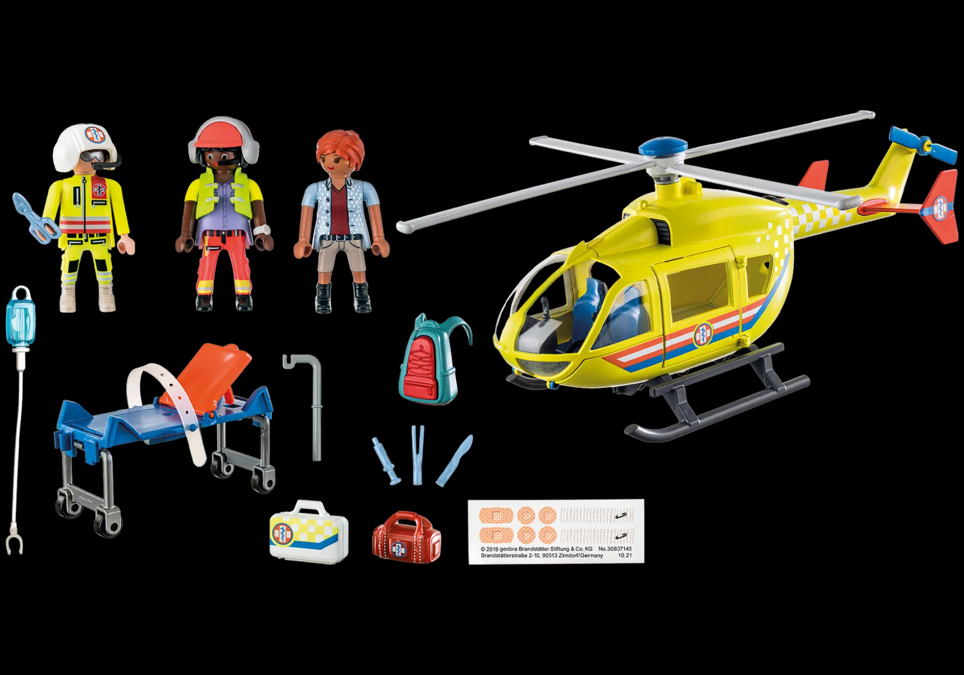 Héros Du Quotidien|My Life|PLAYMOBIL Hélicoptère de secours