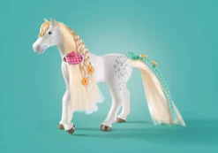 Les Animaux|PLAYMOBIL Isabella & Lioness aire de lavage pour chevaux