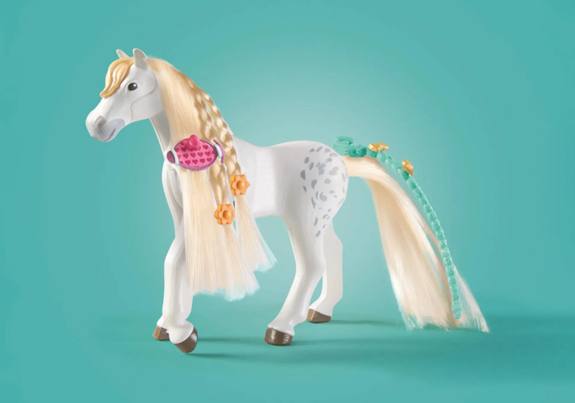 Les Animaux|PLAYMOBIL Isabella & Lioness aire de lavage pour chevaux