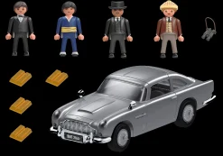 Films Et Séries|Les Voitures|PLAYMOBIL James Bond Aston Martin DB5 – Edition Goldfinger