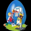Action & Aventure|La Vie Quotidienne|PLAYMOBIL Joueurs de Basket-ball avec panier