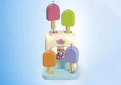 La Vie Quotidienne|PLAYMOBIL Junior : Aire de jeux avec toboggan géant