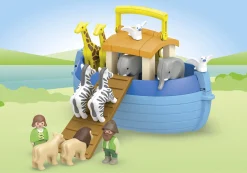 La Vie Quotidienne|PLAYMOBIL Junior : Arche de Noé transportable
