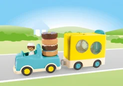 La Vie Quotidienne|PLAYMOBIL Junior : Camion de donuts