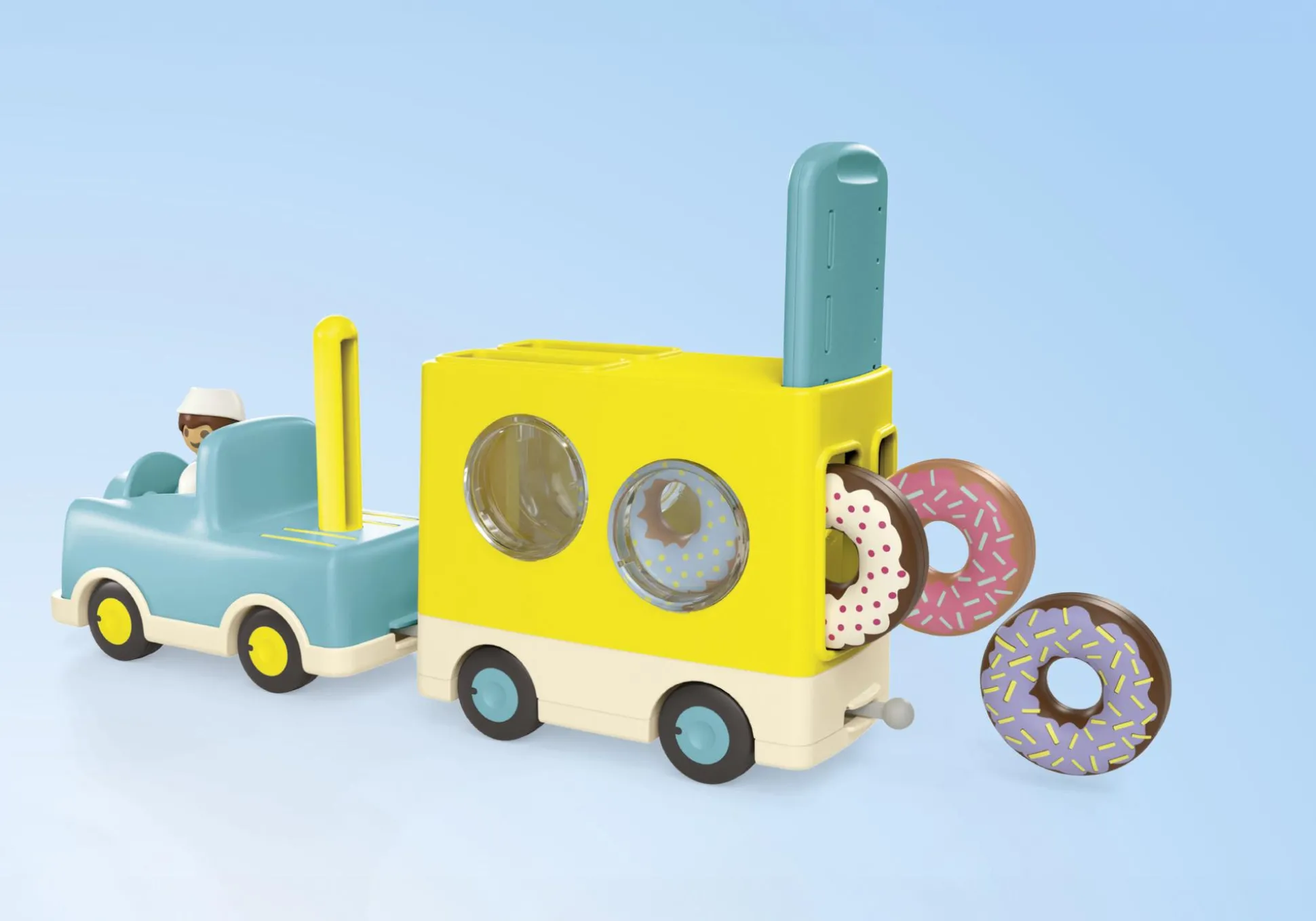 La Vie Quotidienne|PLAYMOBIL Junior : Camion de donuts