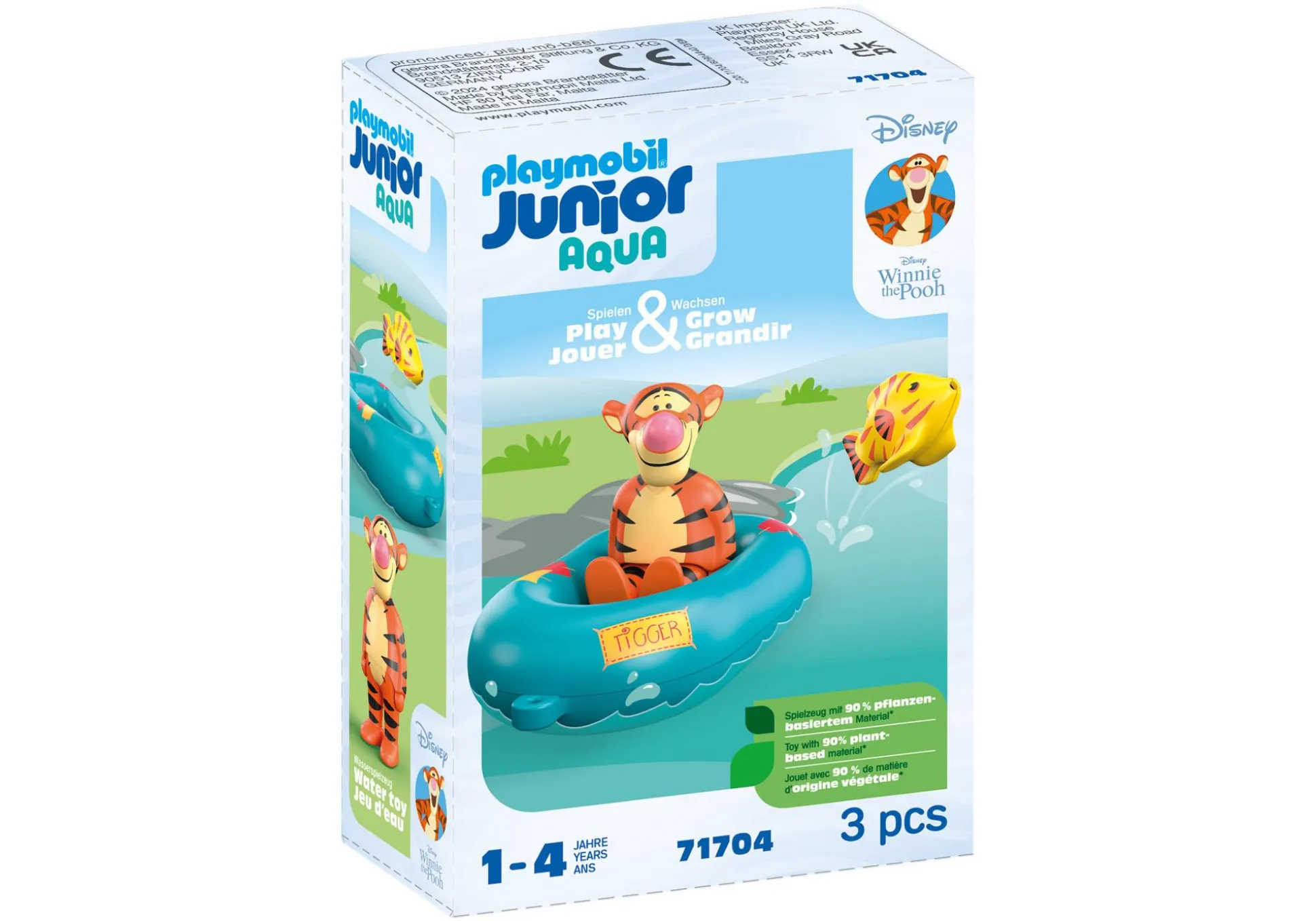 Films Et Séries|PLAYMOBIL Junior & Disney : Tigrou avec canot