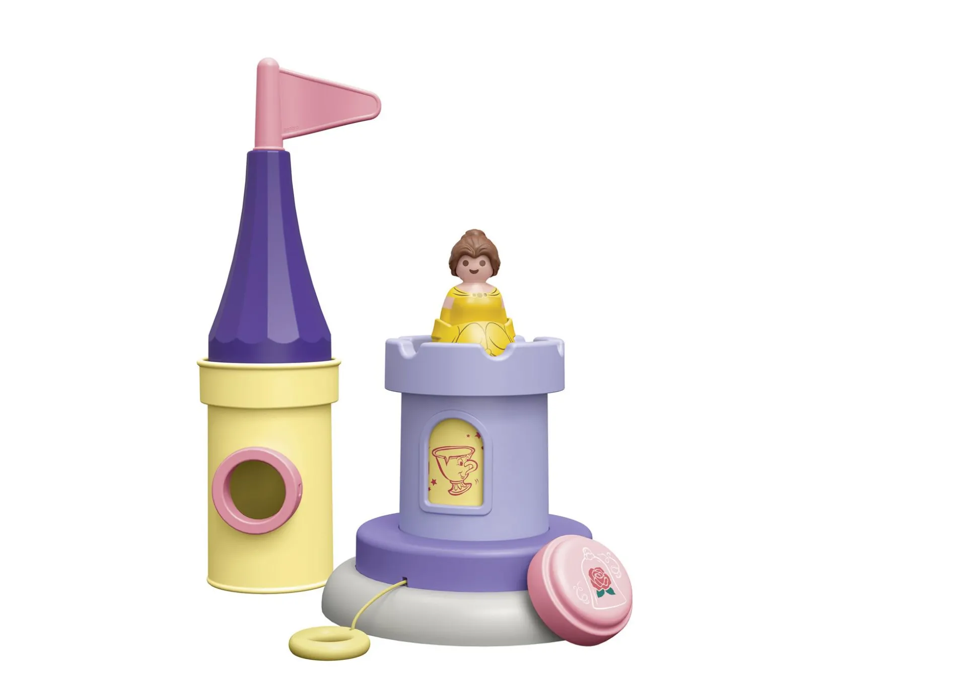 Films Et Séries|PLAYMOBIL Junior & Disney : Tourelle de Belle avec musique