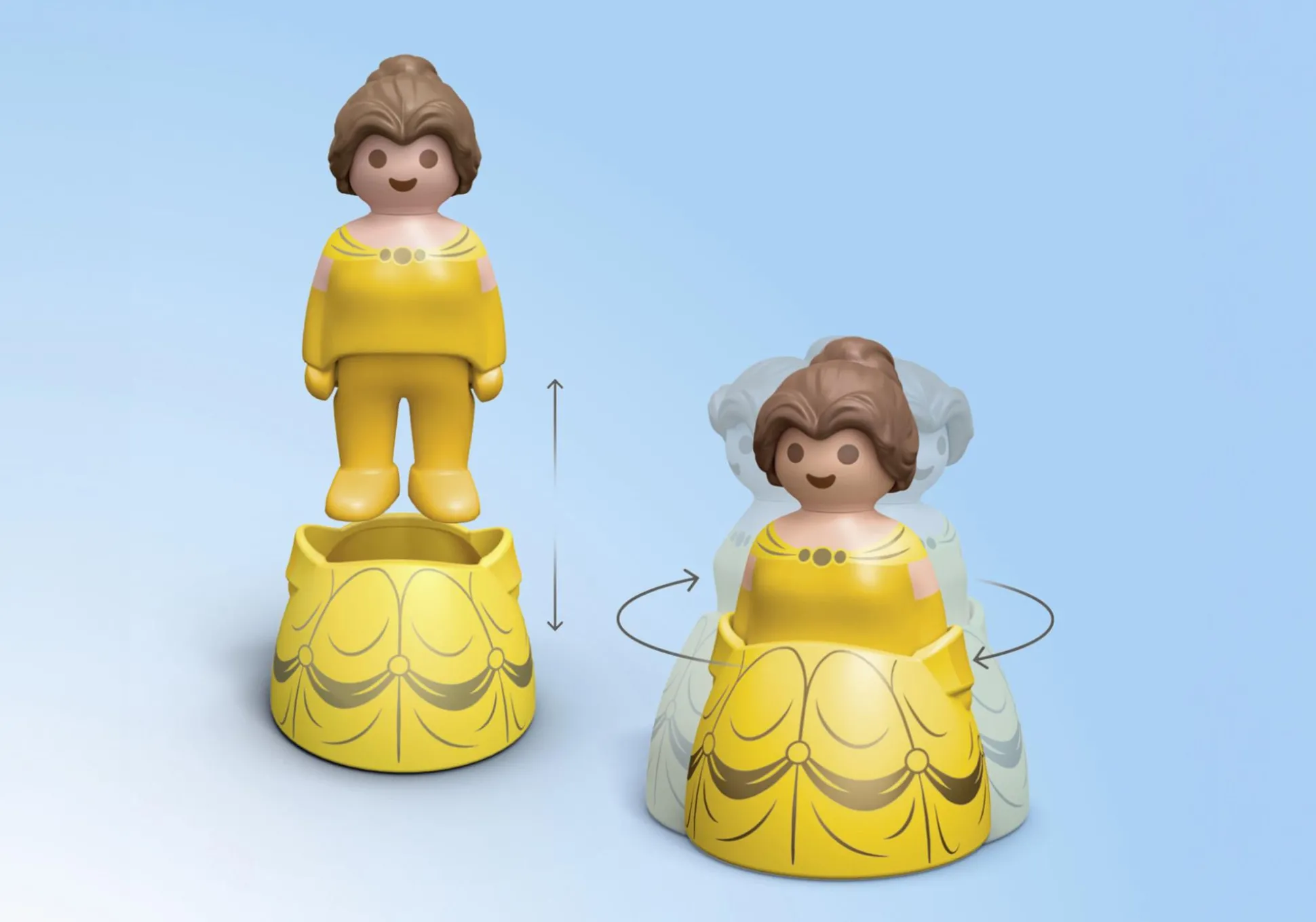 Films Et Séries|PLAYMOBIL Junior & Disney : Tourelle de Belle avec musique