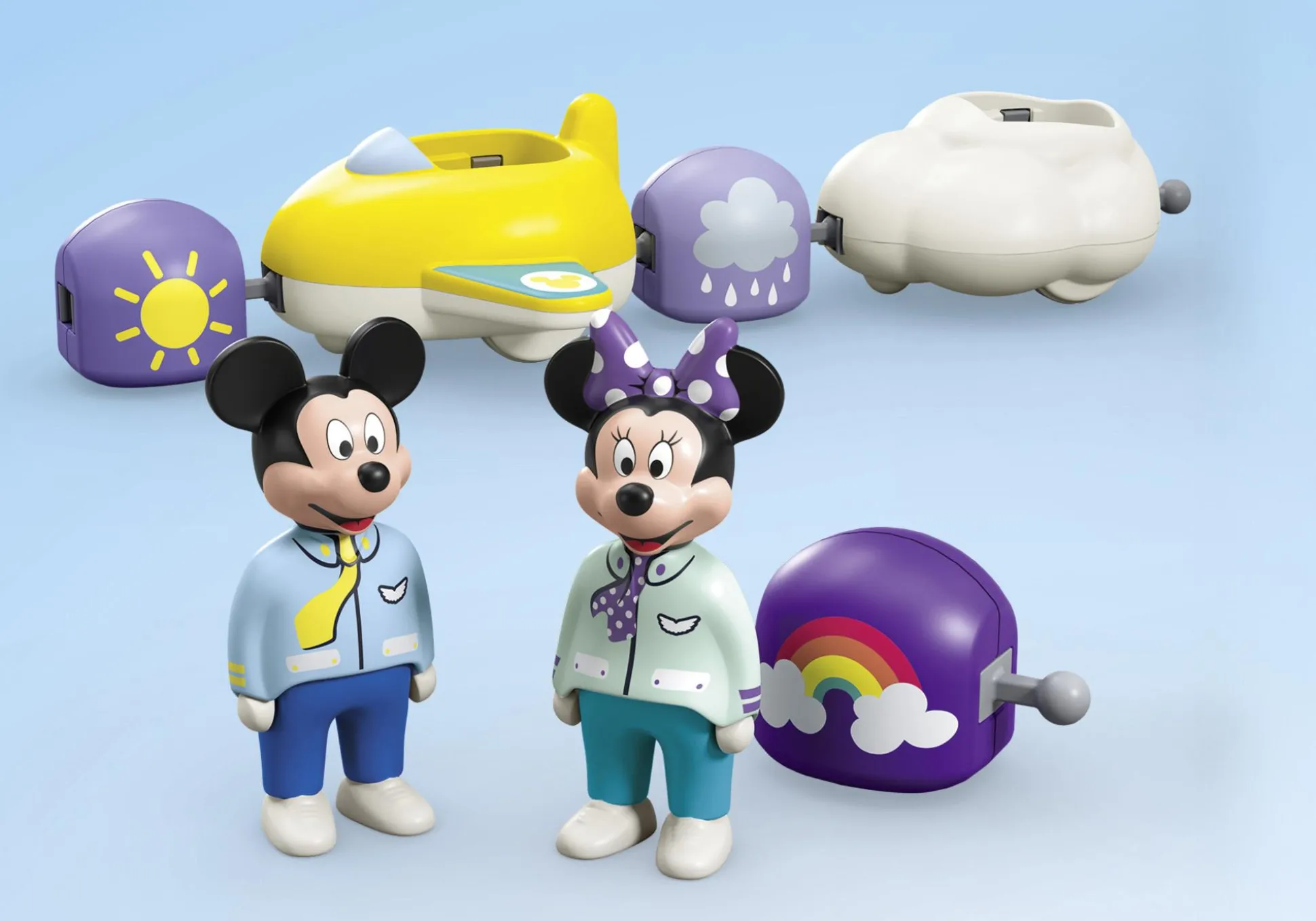 Films Et Séries|PLAYMOBIL Junior & Disney : Train des nuages de Mickey et Minnie