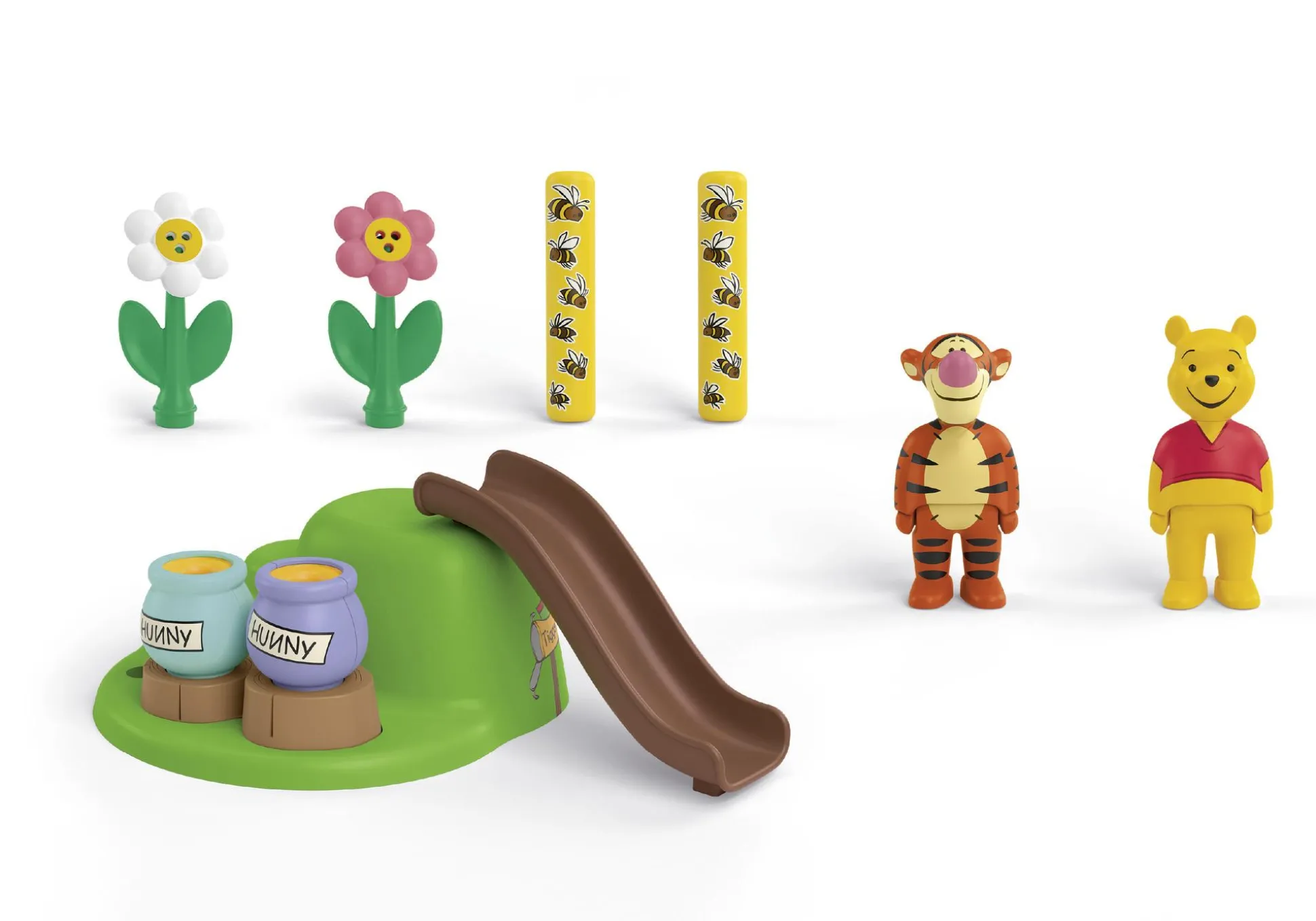 Films Et Séries|PLAYMOBIL Junior & Disney : Winnie l'ourson et Tigrou avec jardin d'abeilles