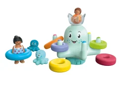 Les Animaux|PLAYMOBIL Junior & Tinti : Manège pieuvre géante