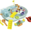 Action & Aventure|PLAYMOBIL JUNIOR AQUA : Parcours aquatique avec jeux d'eau et effets d'app