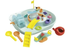 Action & Aventure|PLAYMOBIL JUNIOR AQUA : Parcours aquatique avec jeux d'eau et effets d'app