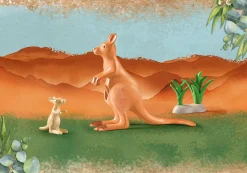 Les Animaux|PLAYMOBIL Kangourou et bébé