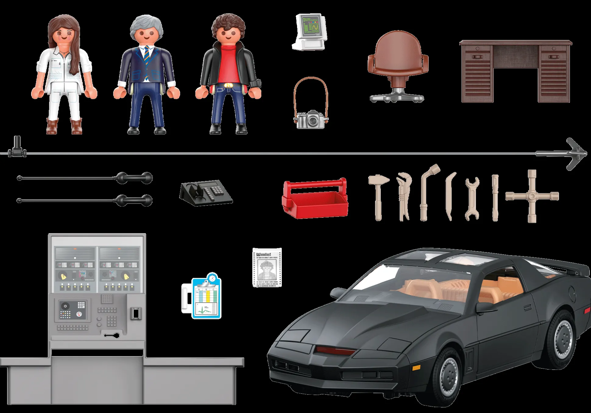 Films Et Séries|Les Voitures|PLAYMOBIL Knight Rider - K 2000