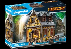 Histoire|PLAYMOBIL Maison à colombage jaune